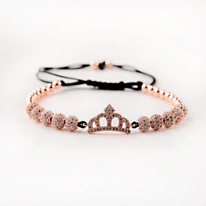 Luxury King Crown Men's Bead Bracelets