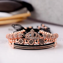 Load image into Gallery viewer, Luxury King Crown Men&#39;s Bead Bracelets
